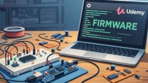 Nuevo curso gratis de electrónica básica en Udemy enfocado en firmware y sistemas embebidos