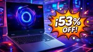 Laptop gamer Lenovo LOQ con RTX 5050 y 24GB RAM tiene más 50% de descuento en Mercado Libre