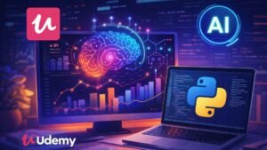 Curso gratis de machine learning con Python en Udemy está destacando por enseñar regresión desde cero con casos reales