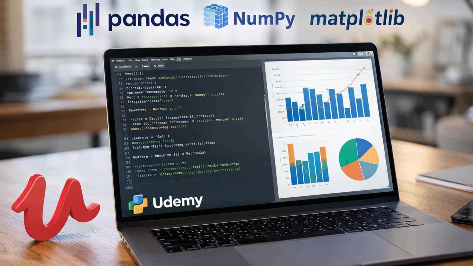 Nuevo curso gratis de Python en Udemy enfocado en datos y visualización ya está disponible
