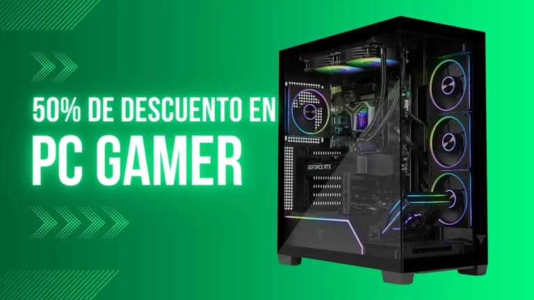 PC gamer con RTX 5070 y Ryzen 7 aparece con 50% de descuento en Mercado Libre