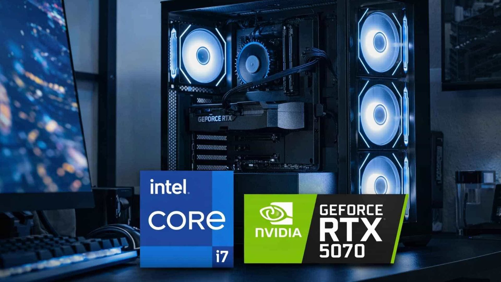 PC gamer con RTX 5070 e Intel i7 aparece en oferta en Mercado Libre con enfoque competitivo