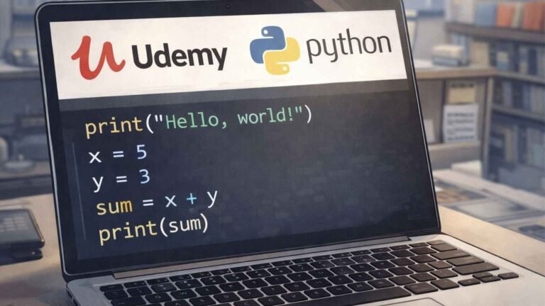 Curso gratis de Python para principiantes arrasa en Udemy por su enfoque desde cero en programación