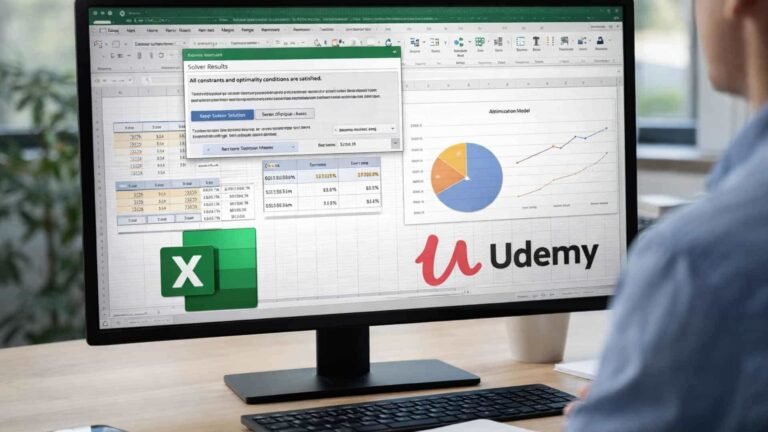Curso gratis de Excel Solver abre puerta a optimización y modelos matemáticos aplicados