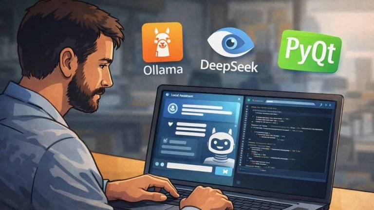 *NUEVO* Curso gratis de IA con Ollama, DeepSeek y PyQt5 para crear apps locales