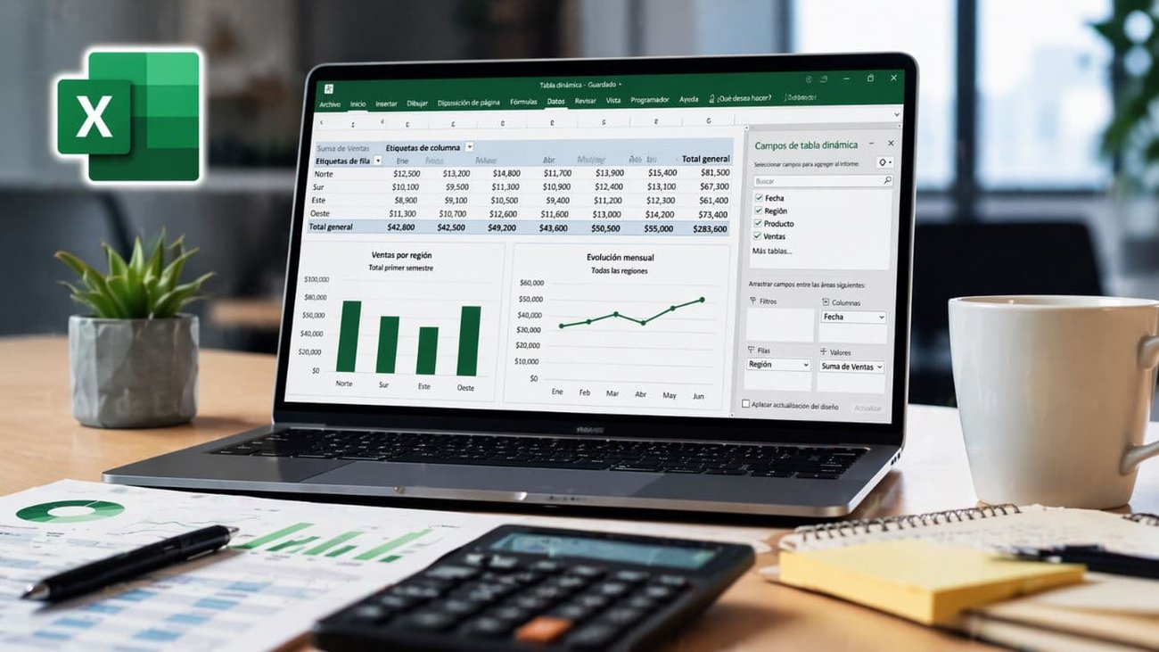 Udemy gratis: Formación sin costo en Excel para dominar tablas dinámicas y análisis de datos desde cero