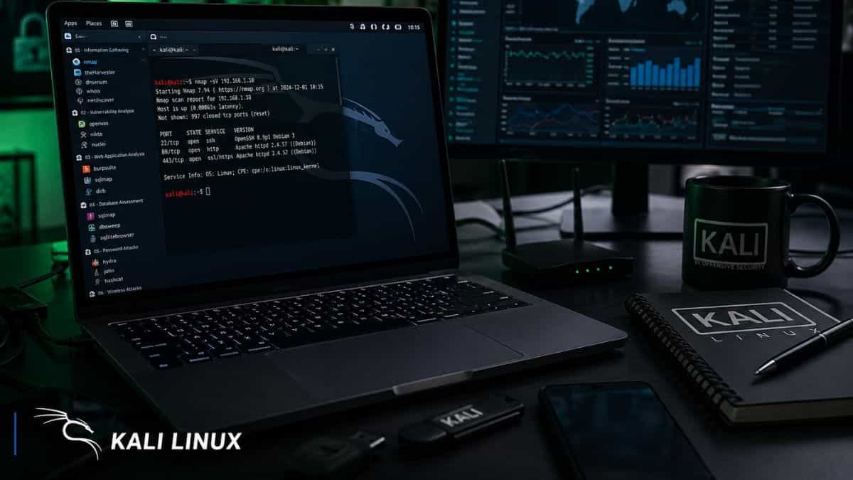 Curso gratis de Kali Linux para aprender ciberseguridad desde cero