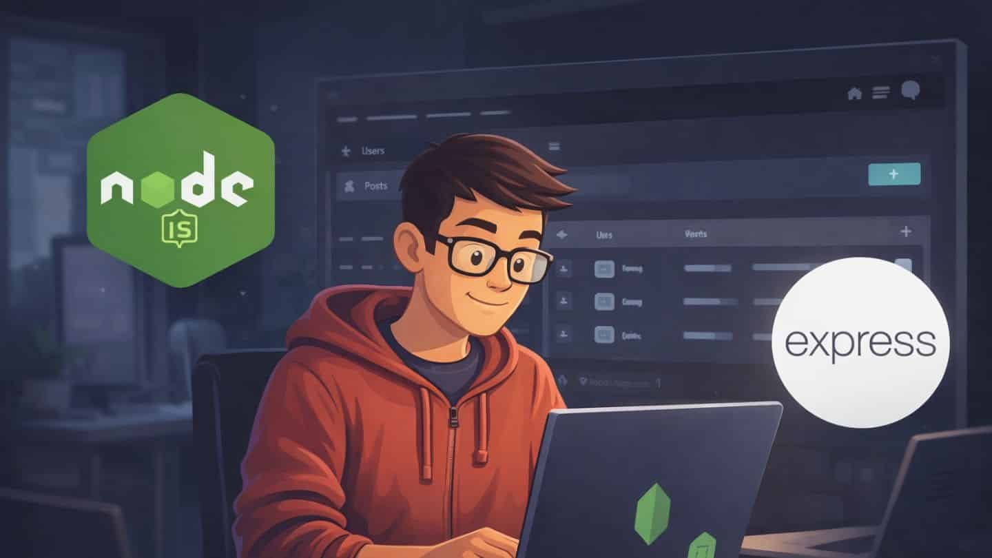 Curso gratis de Node.js y Express para crear un portafolio web completo desde cero