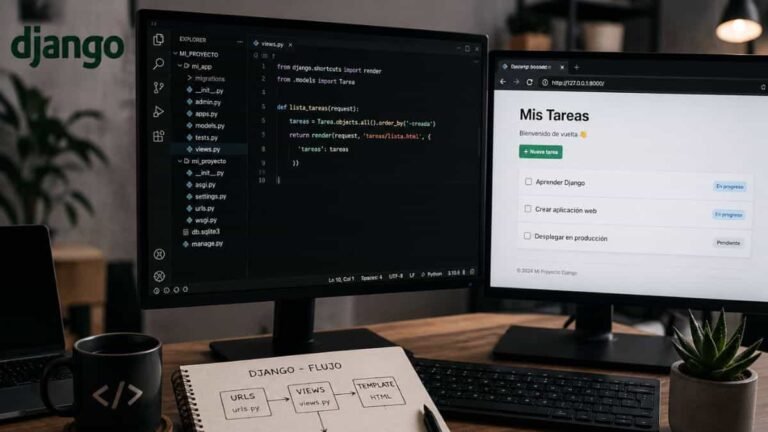Curso gratis de Django para crear aplicaciones web