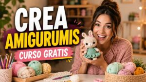 Curso gratis para aprender a tejer amigurumis desde cero