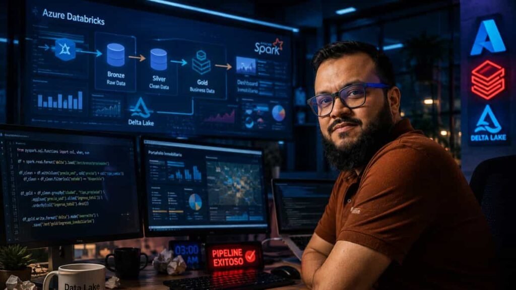 Curso gratis de Azure Databricks y PySpark para ingeniería de datos