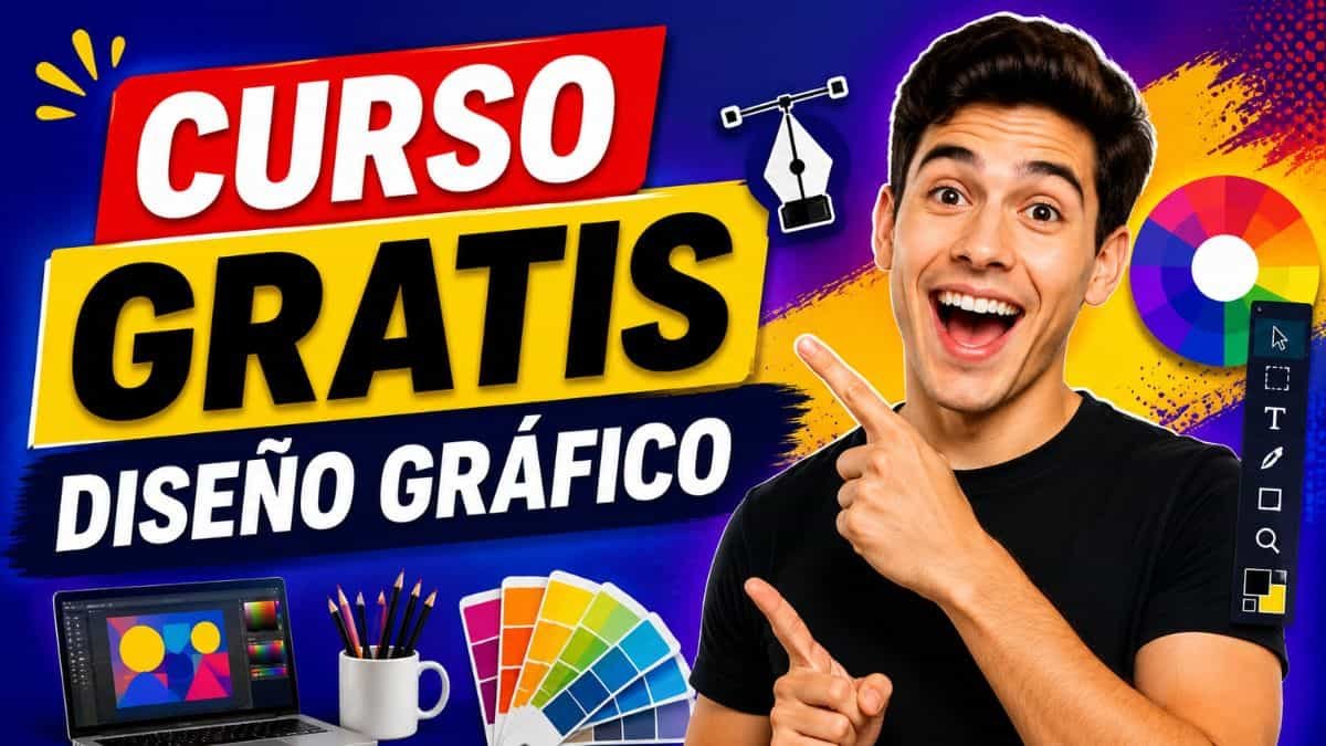 Curso gratis de diseño gráfico en Edutin Academy