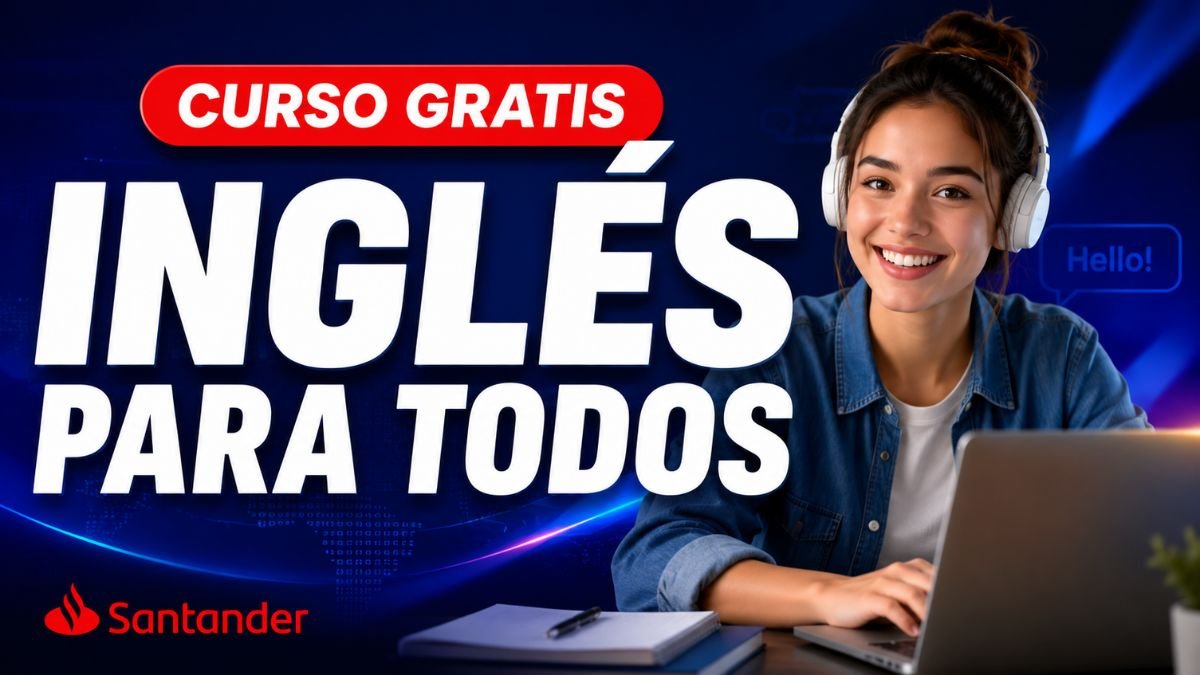 Curso gratis de inglés Santander 2026 y cómo acceder
