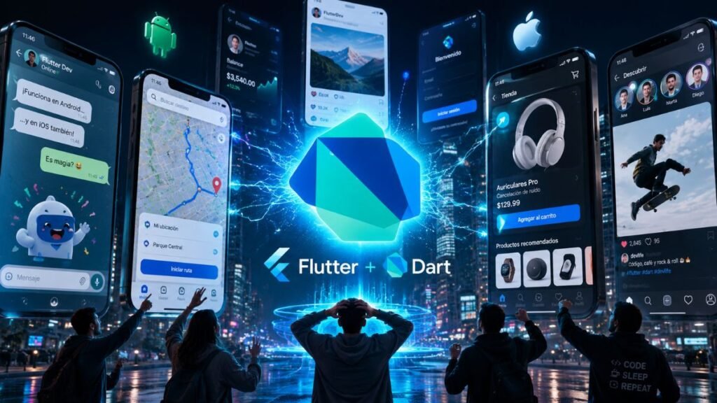 Curso gratis de Flutter y Dart en Udemy