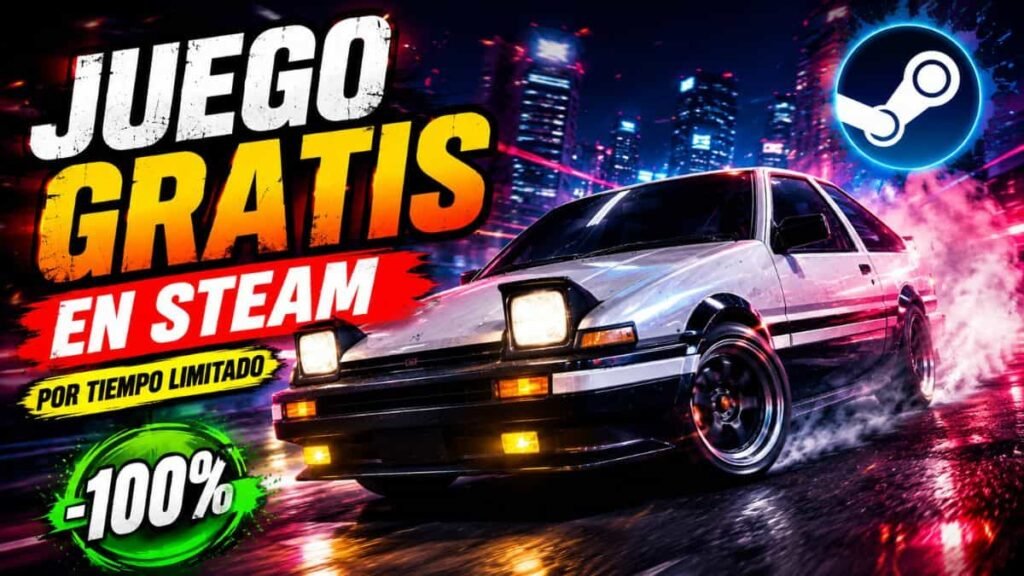 Drift86 gratis en Steam por tiempo limitado