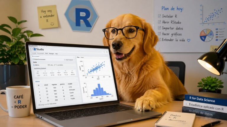 Curso gratis básico de R y RStudio