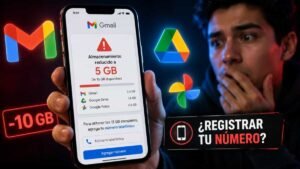 Gmail podría pedir tu número para dar más espacio