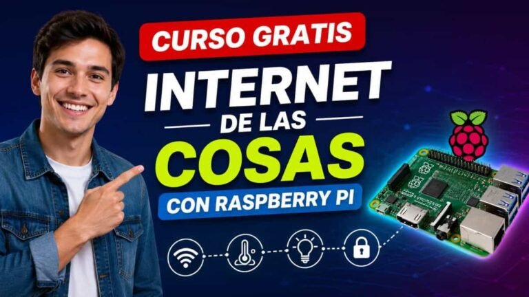 Curso gratis de Raspberry Pi IoT para principiantes