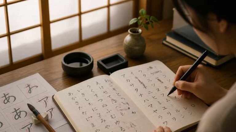 Curso gratis de japonés para aprender hiragana y katakana desde cero