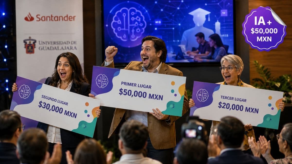 Beca Santander para docentes en inteligencia artificial educativa