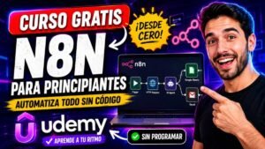 Curso gratis n8n para aprender automatización con IA
