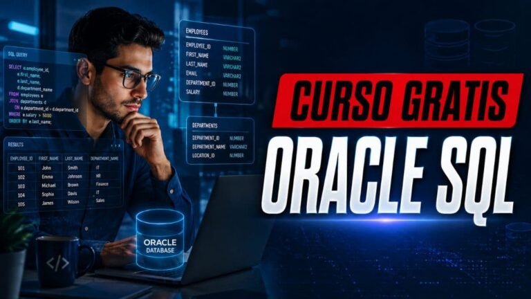 Curso gratis de Oracle SQL en Udemy para principiantes