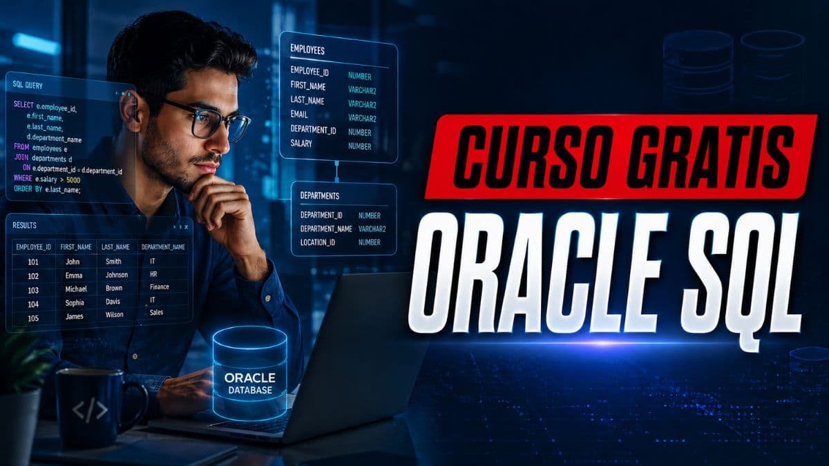 Curso gratis de Oracle SQL en Udemy para principiantes