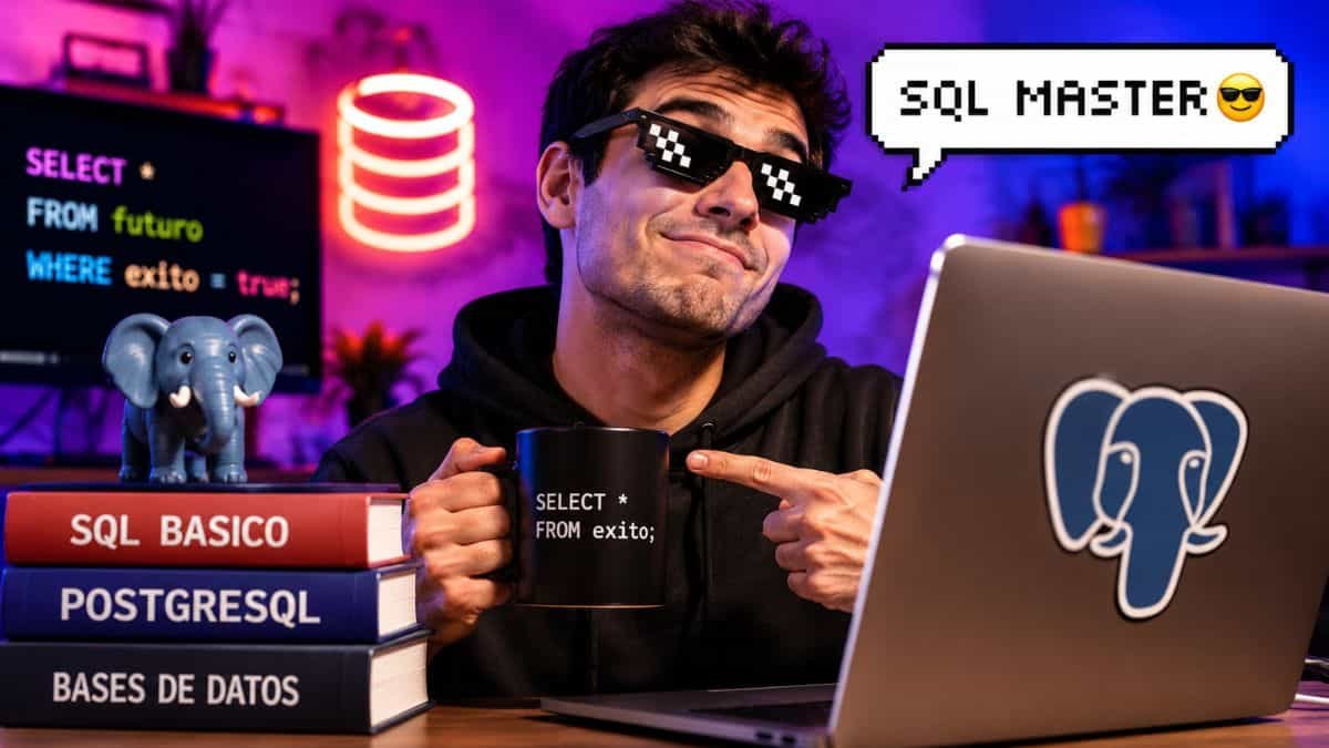 Curso gratis de SQL con PostgreSQL en Udemy