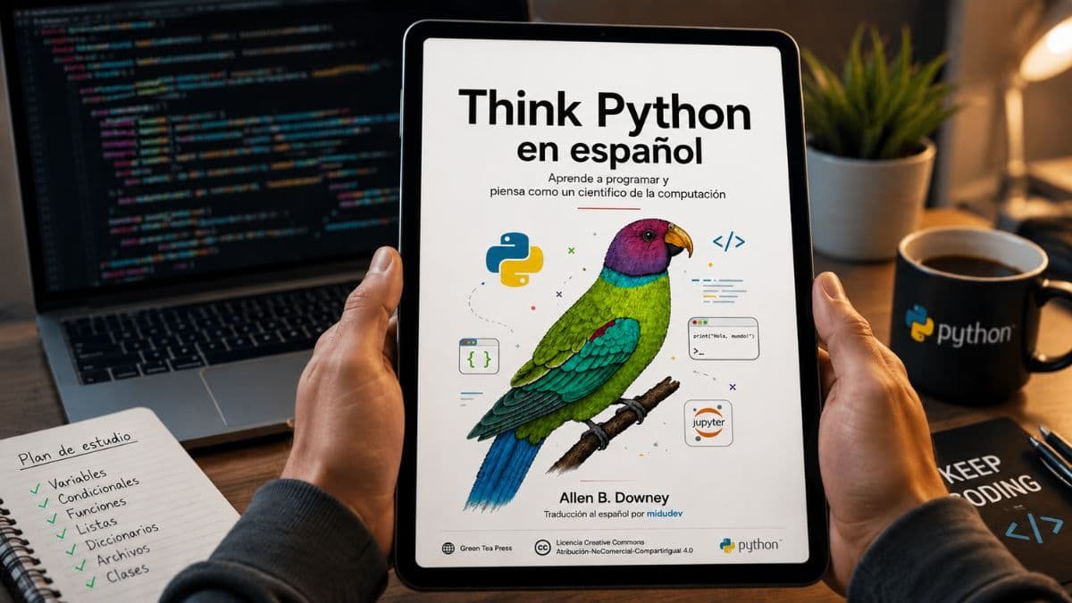 Think Python en español gratis para principiantes