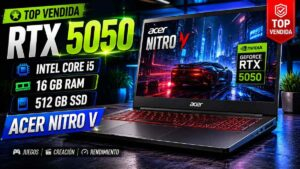 Acer Nitro V con RTX 5050 y Core i5 en Mercado Libre