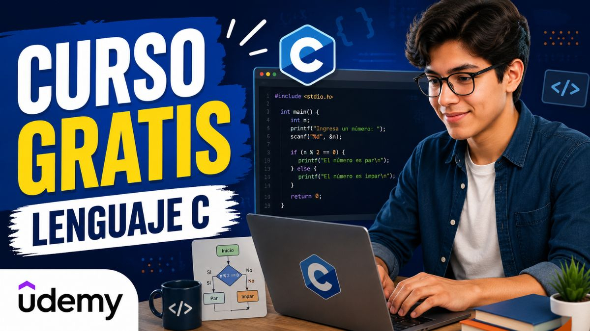 Curso gratis de lenguaje C para principiantes