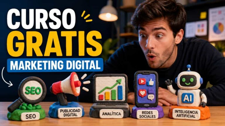 Curso gratis de Marketing Digital explicado con Plastilina