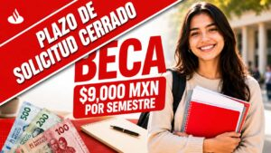Beca TUIIO 2026: Apoyo de $9,000 MXN para universitarios