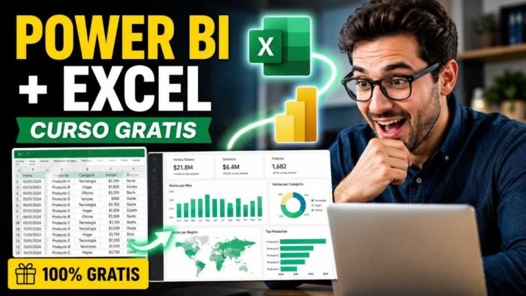 Curso gratis de Power BI y Excel paso a paso