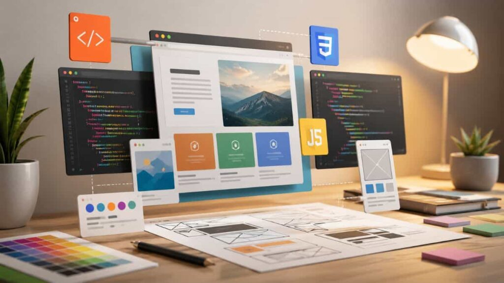 Curso gratuito de desarrollo web con HTML, CSS y JavaScript en Udemy
