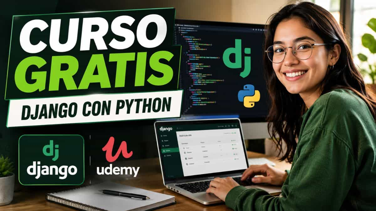 Curso gratis de Django con Python para desarrollo web