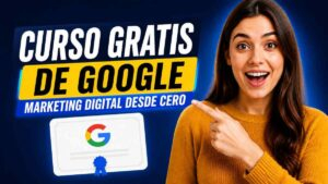 Curso gratis de marketing digital de Google en Coursera
