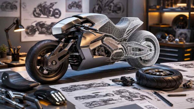 Curso gratuito de Udemy para diseño de motocicletas 3D