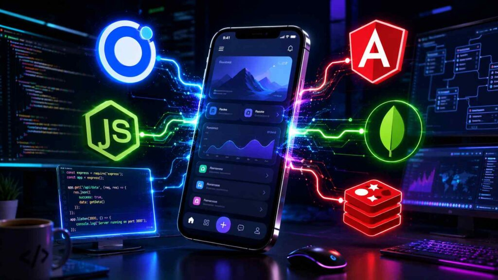 Curso gratis de Ionic, Angular y Node.js en Udemy 