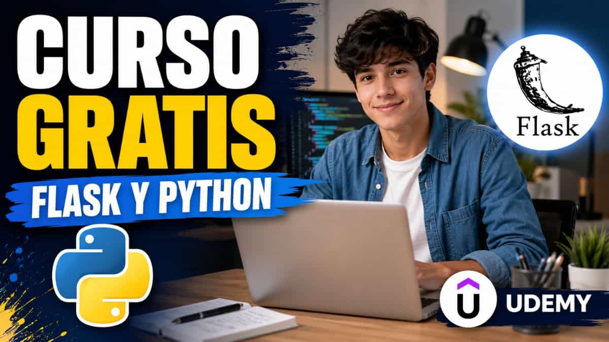 Curso gratis de Flask para crear aplicaciones web