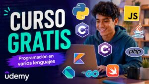 Curso gratis de programación en varios lenguajes