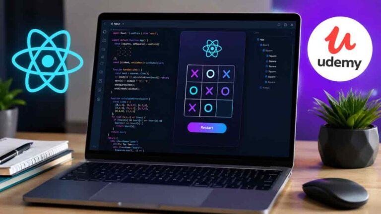 Cómo aprender React con un curso gratuito de Udemy