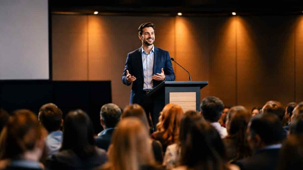 Supera el miedo a hablar en público con un curso gratuito de Udemy