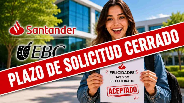Beca Santander EBC para estudiar y trabajar en México
