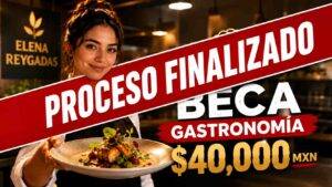 Beca Gastronomía Elena Reygadas 2026 con $40,000 MXN