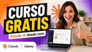 Evita errores con Claude AI gracias a un curso gratuito de Udemy