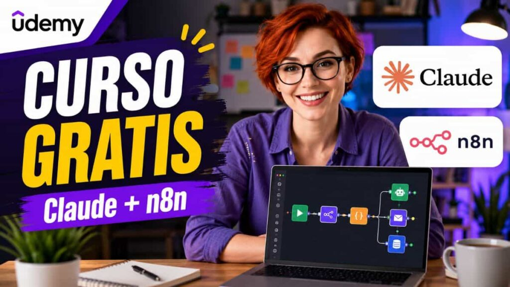 Curso gratis de Claude para n8n: Conoce todo antes de inscribirte