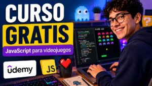 Curso gratuito de Udemy para crear videojuegos con JavaScript