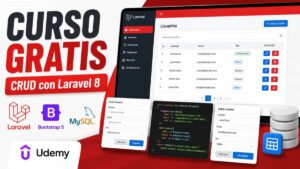 Curso gratis de Laravel 8: aprende a crear un CRUD con Bootstrap 5