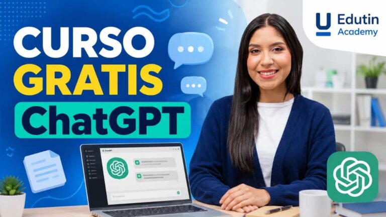 Curso gratis de ChatGPT en Edutin con certificado